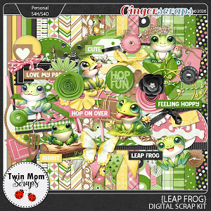 Leap Frog - KIT by Twin Mom Scraps