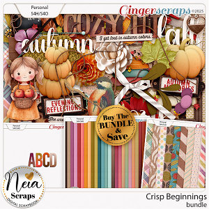 Crisp Beginnings - Bundle - by Neia Scraps