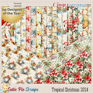 Tropical Christmas 2024-Pattern Papers Tropical Christmas 2024-Pattern Papers