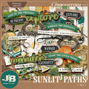 Sunlit Paths Kit by JB Studio