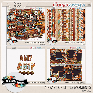 A Feast Of Little Moments - Bundle by Lisa Rosa Designs