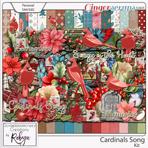 Cardinals Song Kit by Scrapbookcrazy Creations