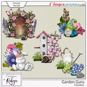 Garden Guru Clusters by Scrapbookcrazy Creations Garden Guru Clusters by Scrapbookcrazy Creations