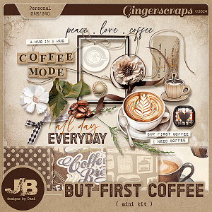 But First Coffee Mini Kit by JB Studio