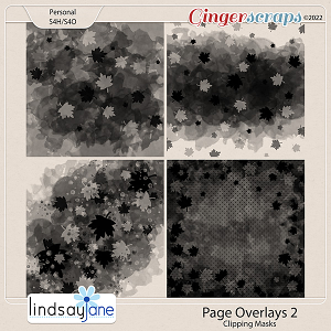Page Overlays 2 by Lindsay Jane