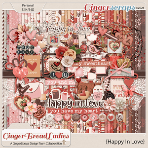 GingerBread Ladies Collab: Happy in Love