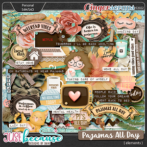 Pajamas All Day Elements by JB Studio