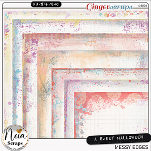 A Sweet Halloween - Messy Edges - by Neia Scraps
