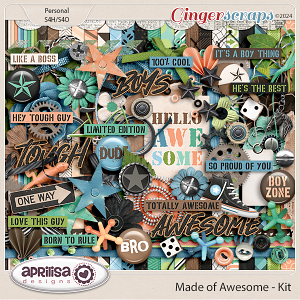 Made of Awesome - Kit by Aprilisa Designs