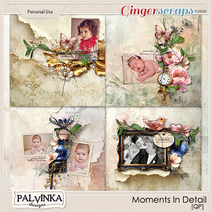 Moments In Detail QP by Palvinka Designs