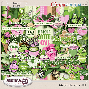 Matchalicious - Kit by Aprilisa Designs