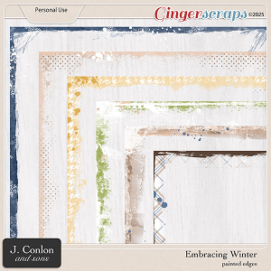 Embracing Winter Painted Edges by J. Conlon and Sons