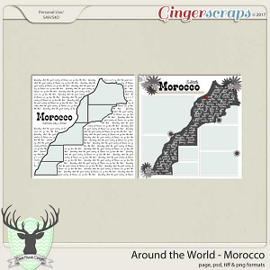 Around the World Countries: Morocco by Dear Friends Designs