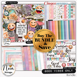 Good Vibes Only - Bundle - by Neia Scraps