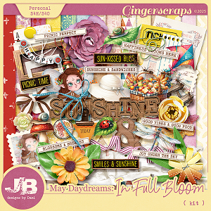May Daydreams: In Full Bloom Kit by JB Studio
