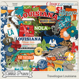 Travelogue Louisiana - Kit