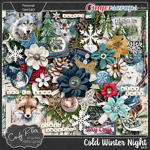 Cold Winter Night [Kit] by Cindy Ritter