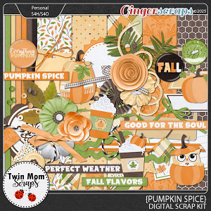 Pumpkin Spice - KIT by Twin Mom Scraps