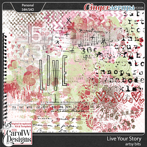 Live Your Story Artsy bits