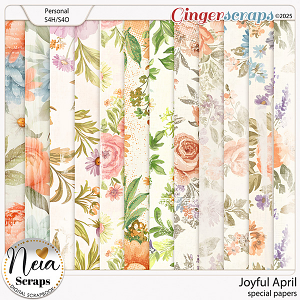 Joyful April - Special Papers - by Neia Scraps