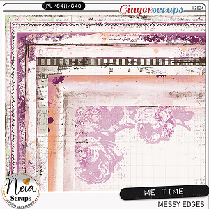 Me Time - Messy Edges - by Neia Scraps