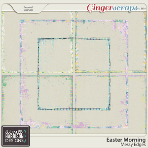 Easter Morning Messy Edges by Aimee Harrison