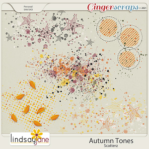 Autumn Tones Scatterz by Lindsay Jane