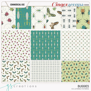 Buggies Layered Patterns (CU) by GS Creations