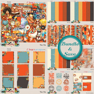 The 70s Bundle by The Scrappy Kat