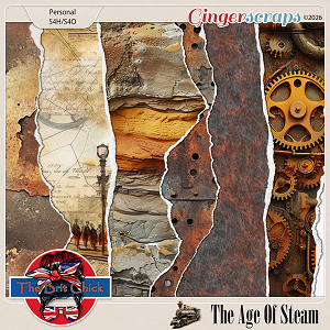 The Age Of Steam Torn Edges By The Brit Chick