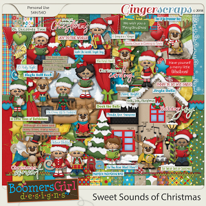 Sweet Sounds of Christmas by BoomersGirl Designs