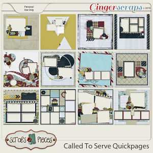 Called To Serve Quickpages by Scraps N Pieces 