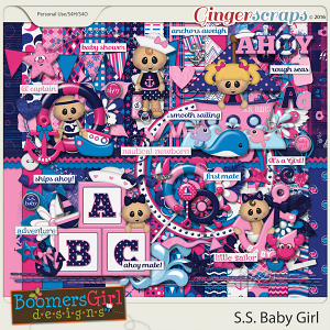 S.S. Baby Girl by BoomersGirl Designs