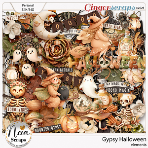 Gypsy Halloween - Elements - by Neia Scraps