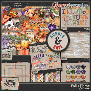 Fall's Flame Collection by Aimee Harrison