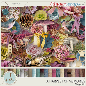 A Harvest Of Memories Mega Kit by Ilonka's Designs