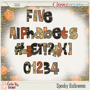 Spooky Halloween Alphabets Pack