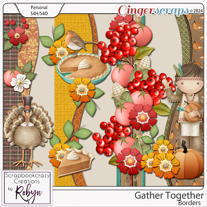 Gather Together Borders by Scrapbookcrazy Creations