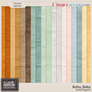 Boho Baby Solid Papers by Aimee Harrison Boho Baby Solid Papers by Aimee Harrison