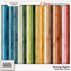 Seeing Sights Watercolor Papers by Aimee Harrison Seeing Sights Watercolor Papers by Aimee Harrison
