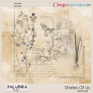 Stories Of Us Stamps by Palvinka Designs