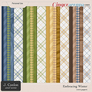 Embracing Winter Extra Papers by J. Conlon and Sons