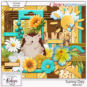 Sunny Day Mini Kit by Scrapbookcrazy Creations