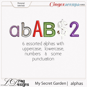 My Secret Garden: Alphas by LDragDesigns
