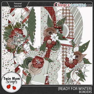 Ready for Winter - BORDERS by Twin Mom Scraps