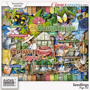 Seedlings Page Kit by Aimee Harrison Seedlings Page Kit by Aimee Harrison