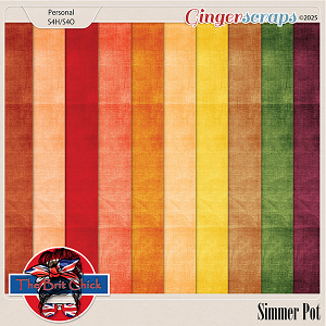 Simmer Pot Solid Papers By The Brit Chick