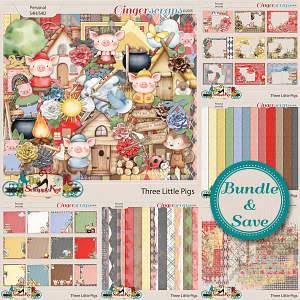 Three Little Pigs Bundle by The Scrappy Kat