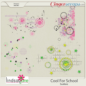 Cool For School Scatterz by Lindsay Jane