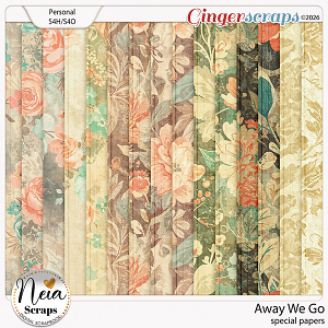 Away We Go - Special Papers - by Neia Scraps